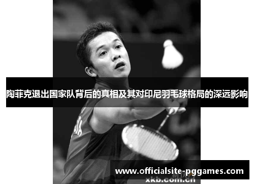 陶菲克退出国家队背后的真相及其对印尼羽毛球格局的深远影响